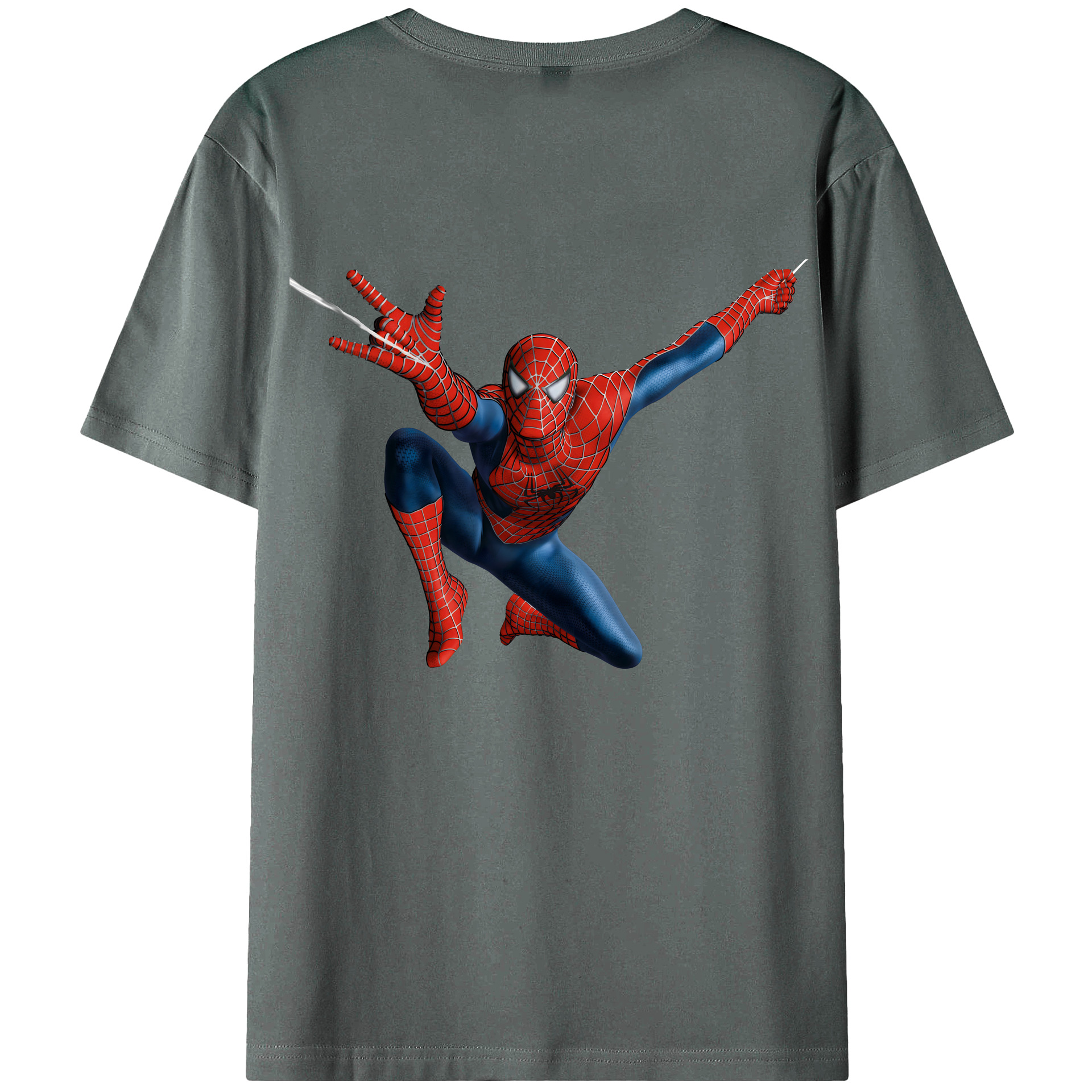 （画像用） アベンジャーズ The Avengers 綿100％ メンズ半袖Tシャツ（バックプリント） 通気性
